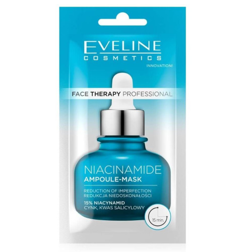 Evelin EV1 Face Therapy Ампула-маска с ниацинамид 8 мл