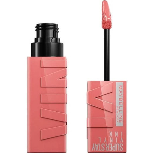 Maybelline Superstay Vinyl Ink Дълготрайно течно червило с блестящ ефект 100 Charmed