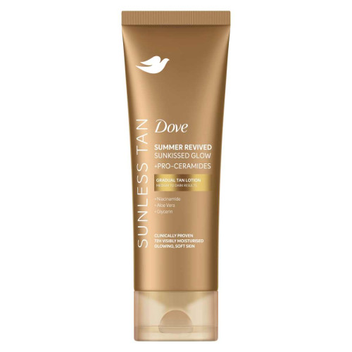 Dove Summer Revived Лосион за тяло с автобронзанти 200 мл
