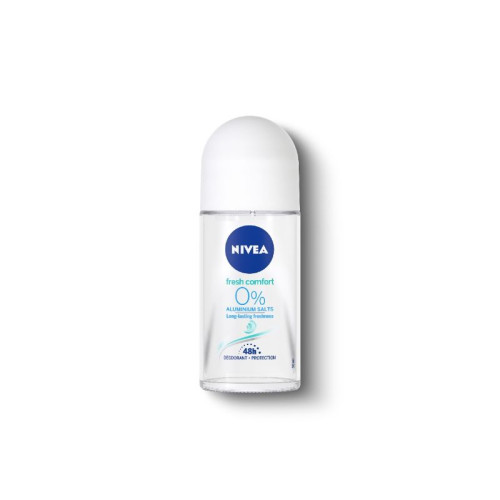 Nivea Fresh Comfort Дезодорант рол-он против изпотяване за жени 50 мл