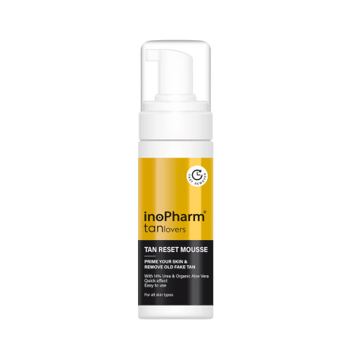 InoPharm Tan lovers Пяна за премахване на изкуствен тен 150 мл