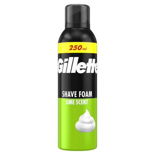 Gillette Lime Пяна за бръснене с лайм 250 мл