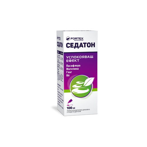 Fortex Седатон успокояващ ефект сироп х100 мл