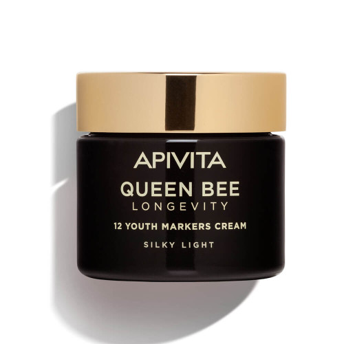 Apivita Queen Bee Longevity Дневен лек крем за лице против стареене 50 мл