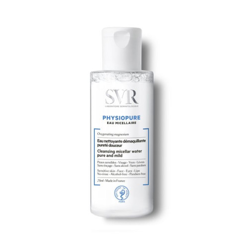 SVR Physiopure Мицеларна вода за чувствителна кожа 75 мл