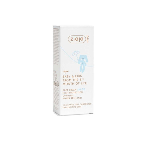 Ziaja Med Baby & Kids Крем за лице SPF50 50 мл