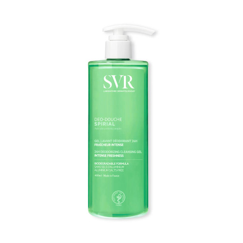 SVR Spirial Deo-Douche Део-душ гел за тяло, лице и коса 400 мл
