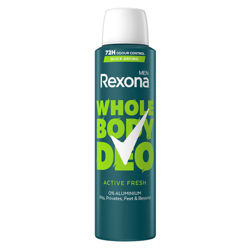 Rexona Whole Body Active Fresh Дезодорант за мъже 150 мл