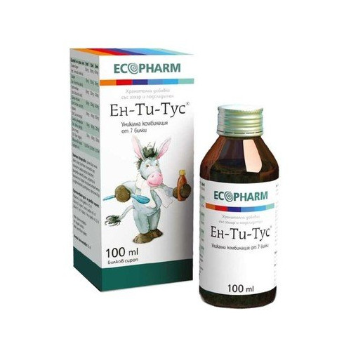 Ен-Ти-Тус Билков сироп за кашлица 100 мл Ecopharm
