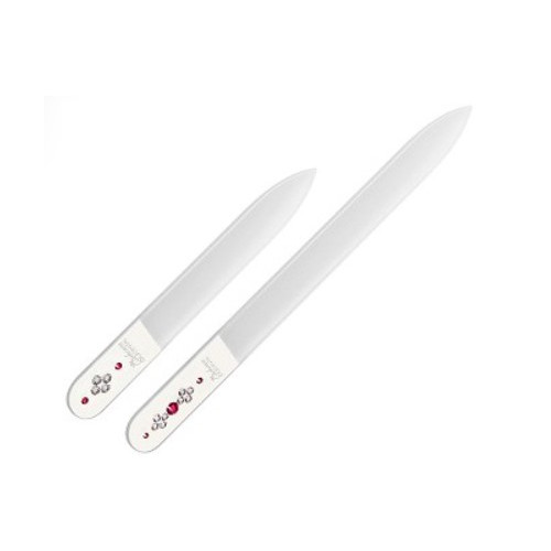 Solingen Magnum Feel the Style 183 Пила за нокти Бохемия с ръчна рисунка и камъни Сваровски 2 бр Комплект