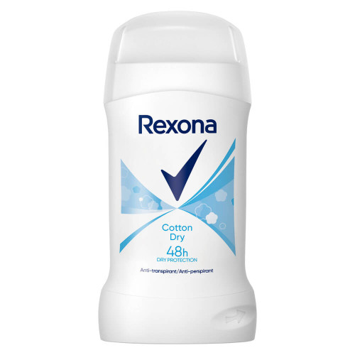 Rexona Cotton Dry Дезодорант стик против изпотяване за жени 50 мл