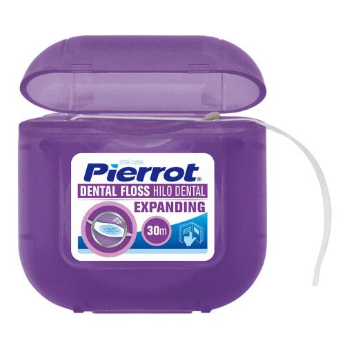 Pierrot Разширяващ се конец за зъби с алое и мента 30 м