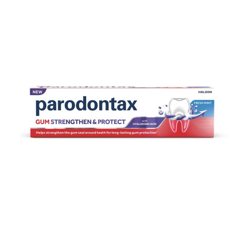 Parodontax Strengthen & Protect FM Паста за зъби с хиалурон за здрави венци 75 мл