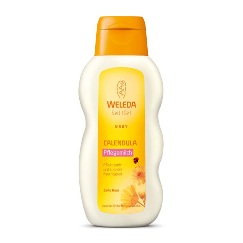 Weleda Baby Бебешко подхранващо мляко за тяло с невен 200 мл