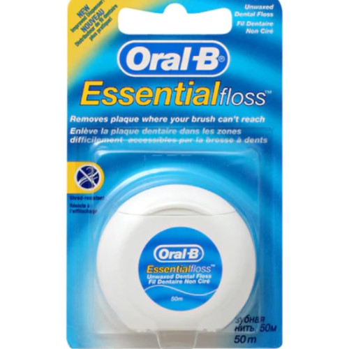 Oral-B Essential Конец за зъби без восък 50 м