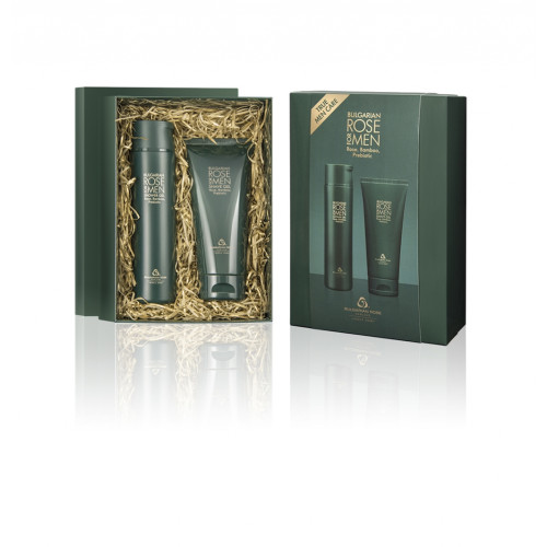 Bulgarian Rose For Men Комплект Душ гел 250 мл + Гел за след бръснене 200 мл