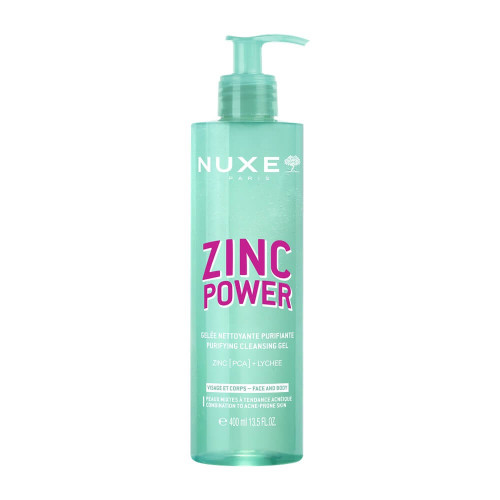 Nuxe Zinc Power Почистващ гел 400 мл