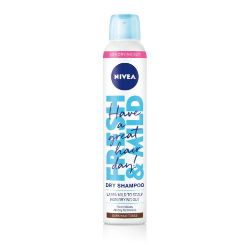 Nivea Dry Shampoo Сух шампоан 3в1 за тъмна коса 200 мл