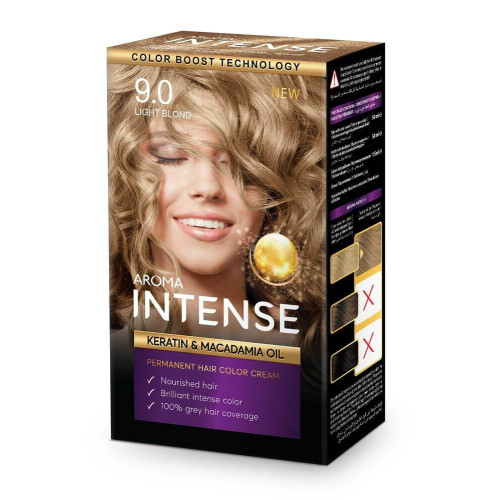 Kolora Intense Крем-боя за коса 9.0 Светло рус 50 мл