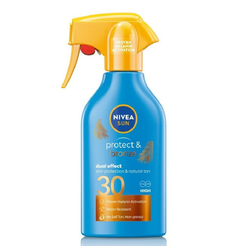 Nivea Sun Protect & Bronze Сълънцезащитен спрей SPF30 250 мл