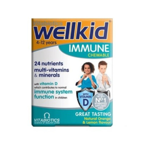 Wellkid Immune Мултивитамини за деца х30 таблетки Vitabiotics