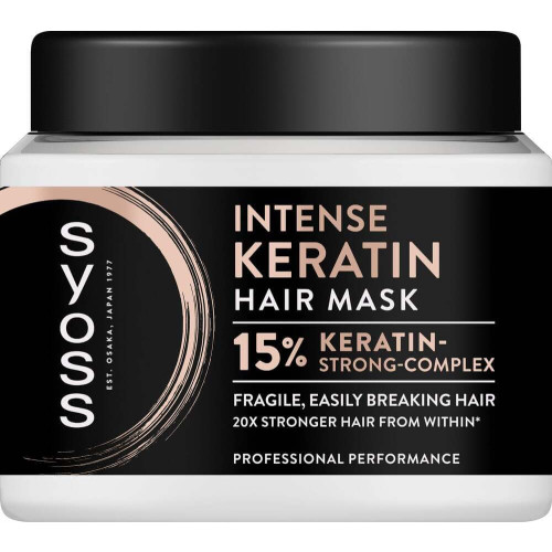Syoss Intense Keratin Маска за коса с кератин 400 мл