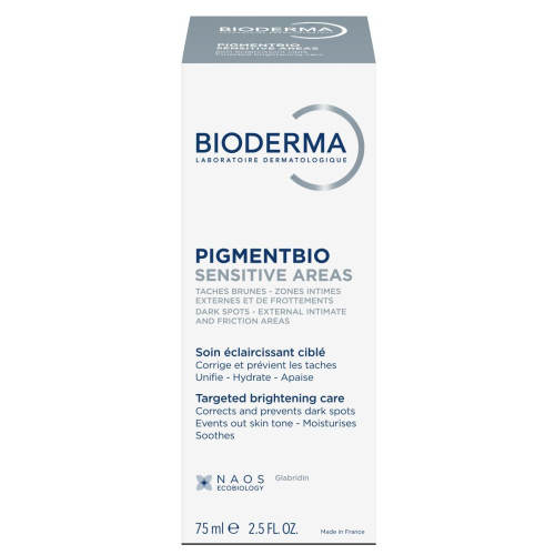 Bioderma Pigmentbio Изсветляващ крем за чувствителни зони 75 мл