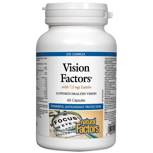 Natural Factors Вижън Факторс х 60 софтгел капсули