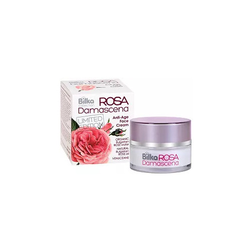 Bilka Rosa Damascena Подмладяващ крем за лице 40 мл
