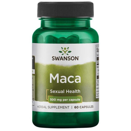Swanson Maca Сексуално здраве 500 мг х 60 капсули