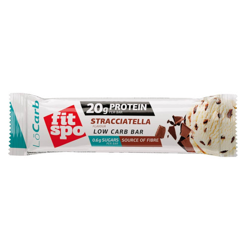 FITSPO Protein Bar Протеинов бар Lo Carb Страчатела 60 гр