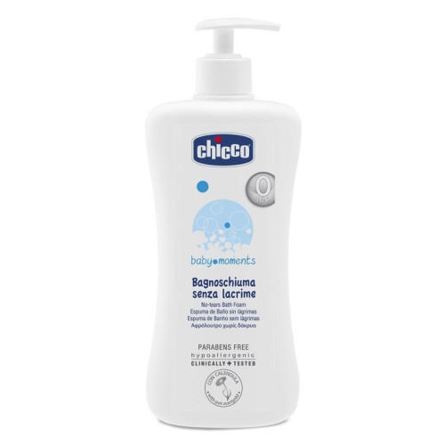 Chicco Baby Moments Пяна за баня без сълзи 0+ 500 мл