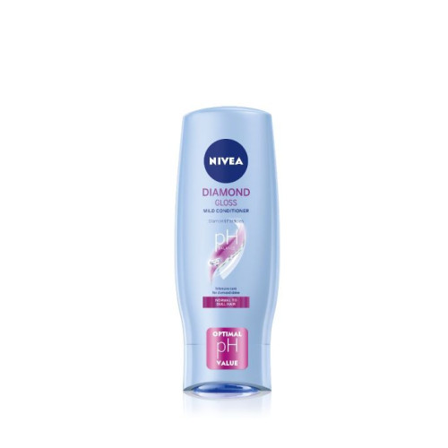 Nivea Diamond Gloss Балсам за коса за диамантен блясък 200 мл