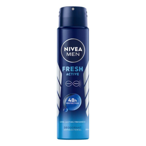 Nivea Men Fresh Active Дезодорант спрей против изпотяване за мъже 250 мл