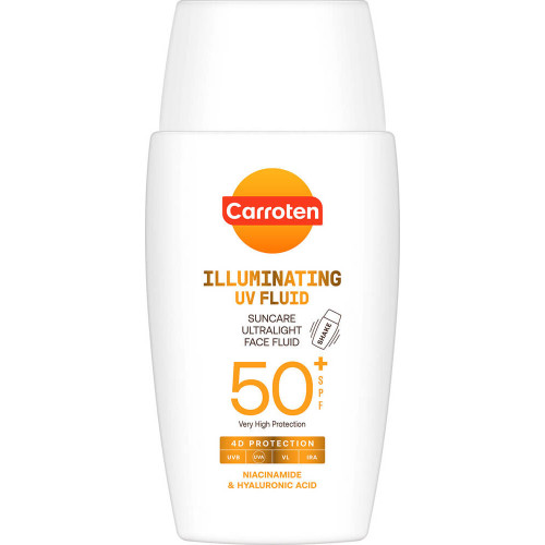 Carroten Suncare Слънцезащитен озаряващ ултралек флуид SPF50+ 40 мл