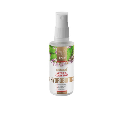 Ina Essentials Hydrobiotic Био вода от коприва и салвия, интензивна грижа за косата и скалпа 150 мл