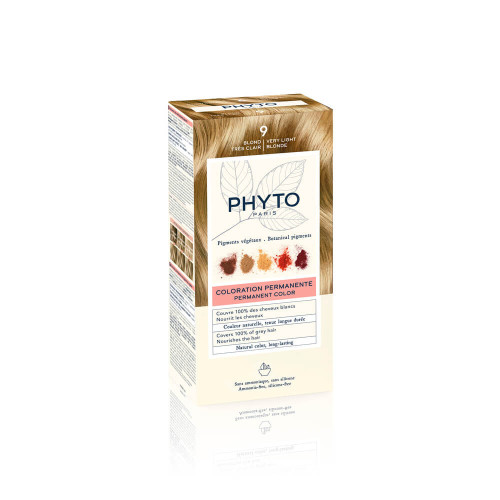 Phyto Phytocolor Безамонячна боя за коса 9 Много Светло Русо / Blond Tres Clair