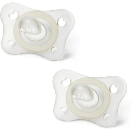 Chicco Mini Soft Lumi Залъгалка светеща 2-6М, 2 бр