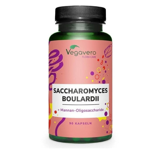 Vegavero Сахаромицес Боларди + Мананови Олигозахариди 90 капсули