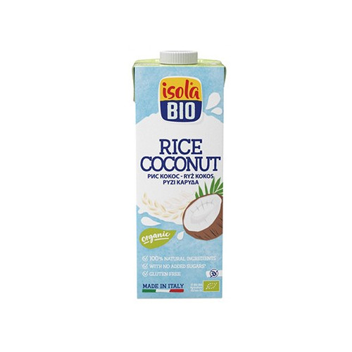 Isola Bio Био оризово-кокосова напитка без глутен 1 л