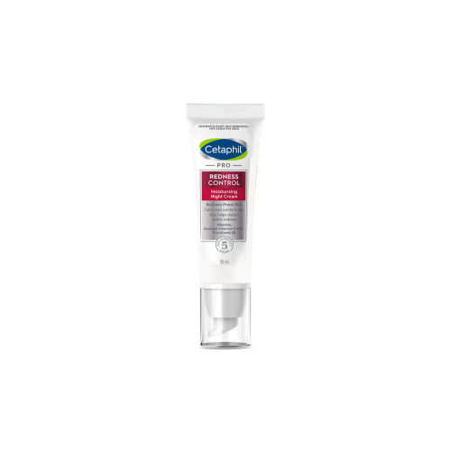 Cetaphil Pro Redness Control Хидратиращ нощен крем за лице за кожа, склонна към зачервявания 50 мл