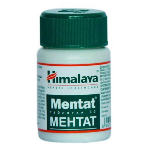 Himalaya Mentat Ментат Грижа за мозъчната дейност х 30 таблетки