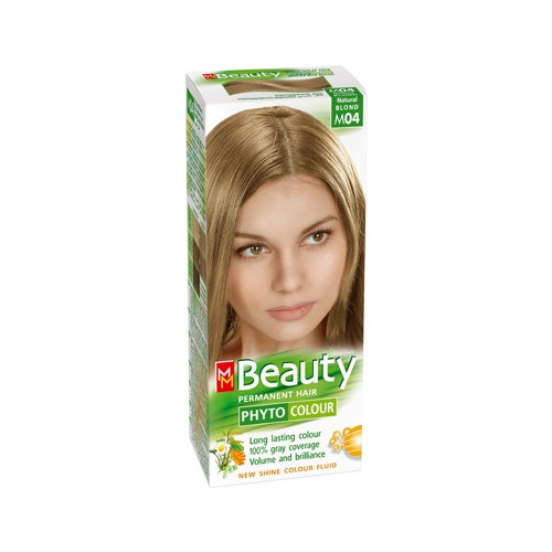 MM Beauty Phyto Colour Трайна фито боя за коса, М04 Натурално рус