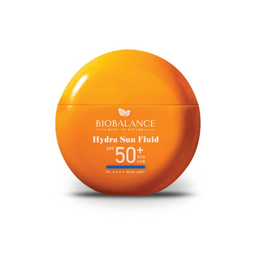 BioBalance Hydra Sun Слънцезащитен флуид за нормална, суха и чувствителна кожа SPF50+ 40 г