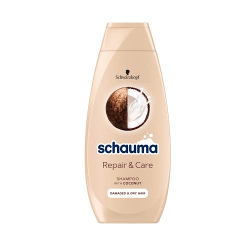 Schauma Repair & Care Шампоан за суха и увредена коса 400 мл