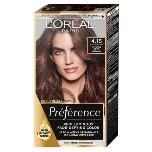 L’Oreal Preference Трайна боя за коса 4.15 Caracas