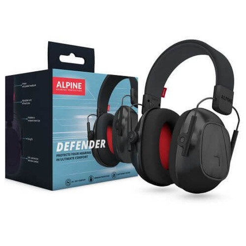 ALPINE Defender Ear Muff Антифони за предпазване на ушите от вреден шум във всякаква среда х 1 чифт