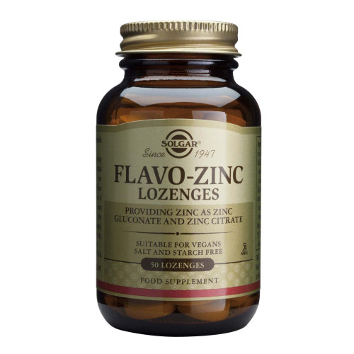 Solgar Flavo-Zinc Флаво-Цинк за добър имунитет х50 бр