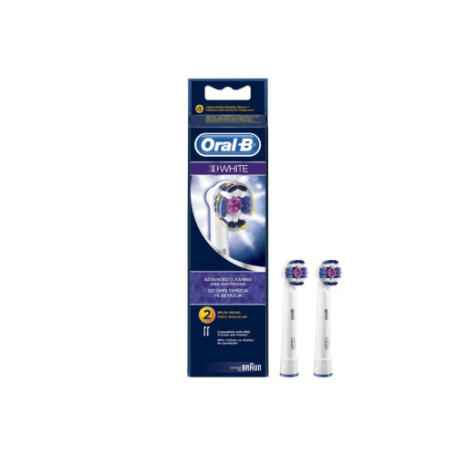 Oral-B 3D White Накрайници за електрически четки за зъби х 2 бр