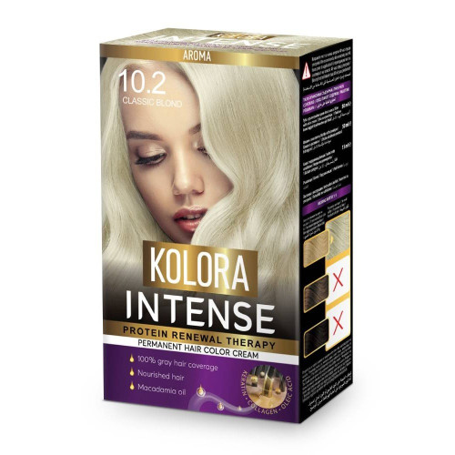 Kolora Intense Крем-боя за коса 10.2 Класическо рус 50 мл